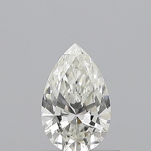 0.5 carat I-VS2 Natūralus Pear Deimantas (1)