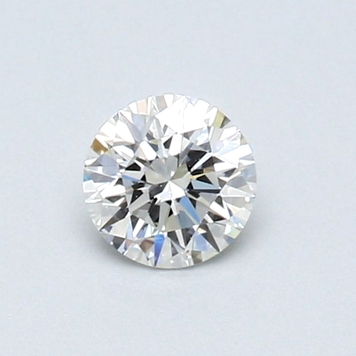 0.39 carat H-IF Excellent cut Natūralus Round Deimantas (1)