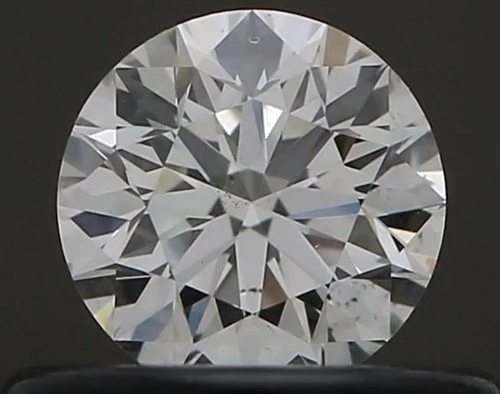 0.36 carat K-SI1 Excellent cut Natūralus Round Deimantas (1)