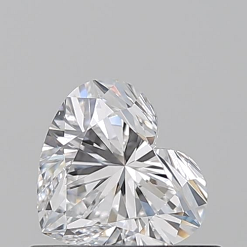 0.5 carat D-VS2 Natūralus Heart Deimantas (1)