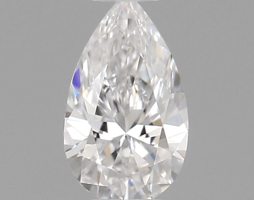 0.23 carat D-VS2 Natūralus Pear Deimantas (1)