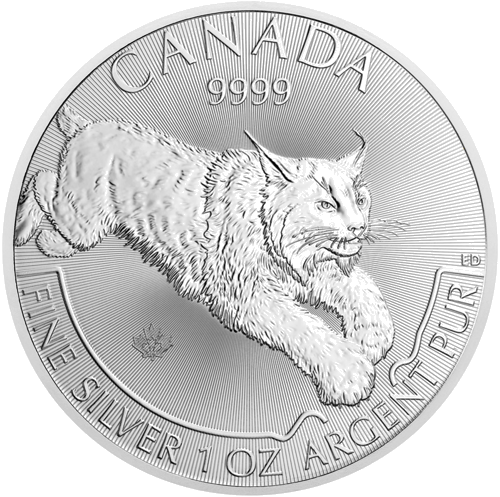 1 oz Рысь 2017 Канада серебряная монета (1)