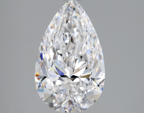 2.03 carat D-FL Natūralus Pear Deimantas (1)