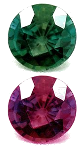 0.19 carat GREEN Round Alexandrite (1)