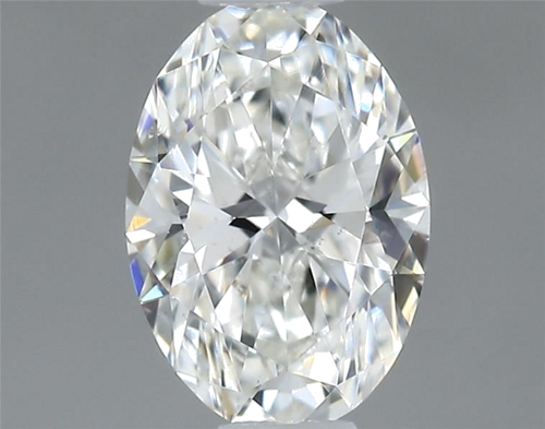 0.31 carat F-SI1 Natūralus Oval Deimantas (1)
