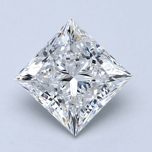 2.3 carat E-VS1 Natūralus Princess Deimantas (1)