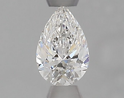0.35 carat F-VVS2 Natūralus Pear Deimantas (1)