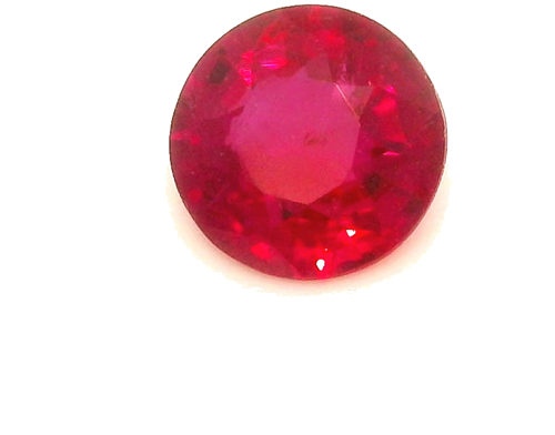 0.42 carat RED Round Rubinas (1)