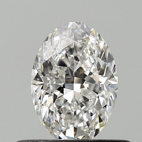 0.5 carat E-SI1 Natūralus Oval Deimantas (1)