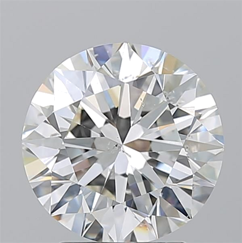 3.01 carat H-SI2 Excellent cut Natūralus Round Deimantas (1)