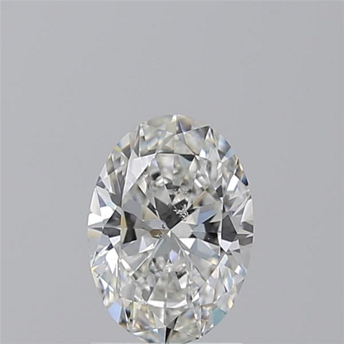 1.51 carat F-SI2 Natūralus Oval Deimantas (1)
