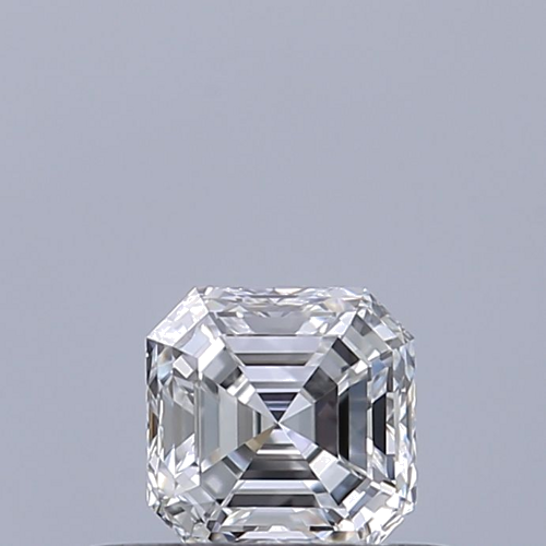 0.33 carat D-VVS1 Natūralus Asscher Deimantas (1)