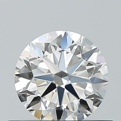 0.54 carat J-VVS2 Very Good cut Natūralus Round Deimantas (1)