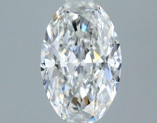 0.5 carat E-VS2 Natūralus Oval Deimantas (1)