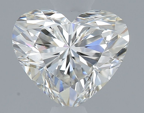 0.5 carat I-VS1 Natūralus Heart Deimantas (1)