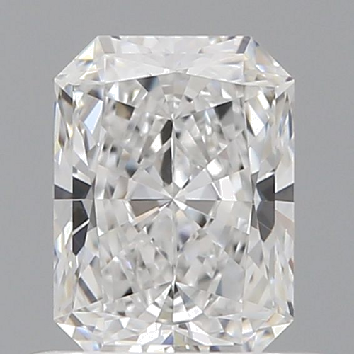0.57 carat D-VVS2 Natūralus Radiant Deimantas (1)