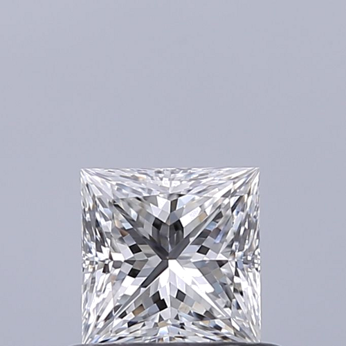 0.56 carat E-VS2 Natūralus Princess Deimantas (1)