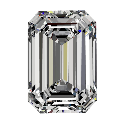 0.3 carat I-VVS1 Natūralus Emerald Deimantas (1)