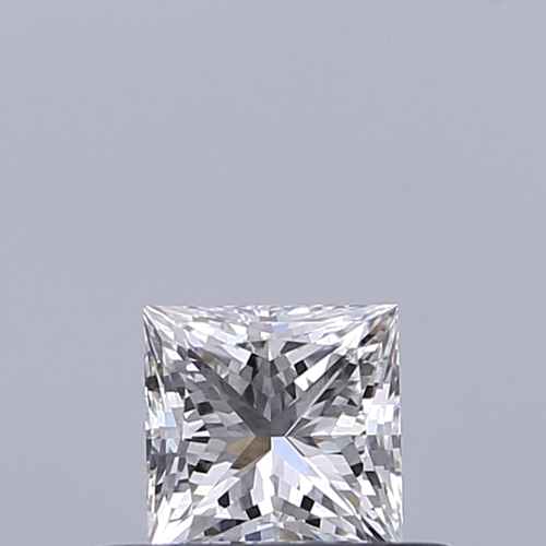 0.34 carat E-VVS2 Natūralus Princess Deimantas (1)