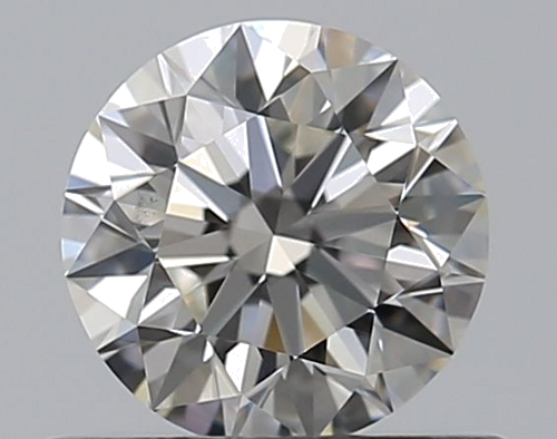 0.5 carat G-SI1 Excellent cut Natūralus Round Deimantas (1)