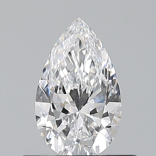 0.5 carat D-VS1 Natūralus Pear Deimantas (1)