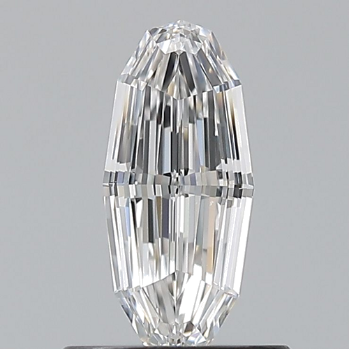 0.6 carat D-VVS2 Natūralus Oval Deimantas (1)