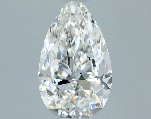 0.51 carat G-VVS1 Natūralus Pear Deimantas (1)
