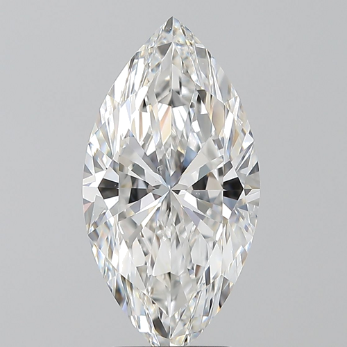 3.52 carat F-SI1 Natūralus Marquise Deimantas (1)