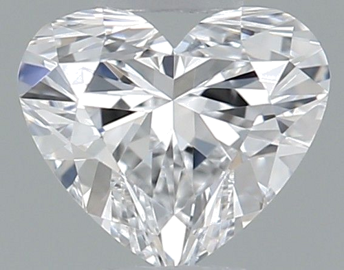 0.3 carat D-VVS2 Natūralus Heart Deimantas (1)