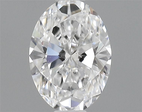 0.6 carat D-VS1 Natūralus Oval Deimantas (1)