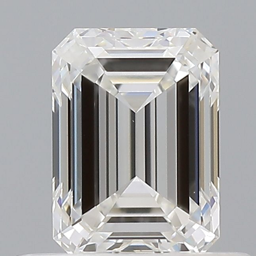 0.7 carat G-VVS2 Natūralus Emerald Deimantas (1)