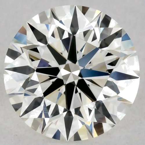 0.45 carat J-VVS1 Excellent cut Natūralus Round Deimantas (1)