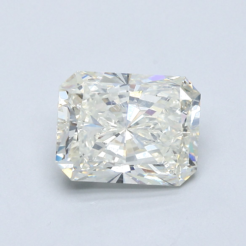 3.02 carat K-SI2 Natūralus Radiant Deimantas (1)
