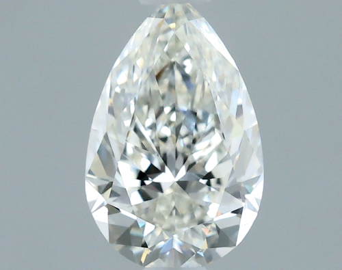 0.5 carat I-IF Natūralus Pear Deimantas (1)