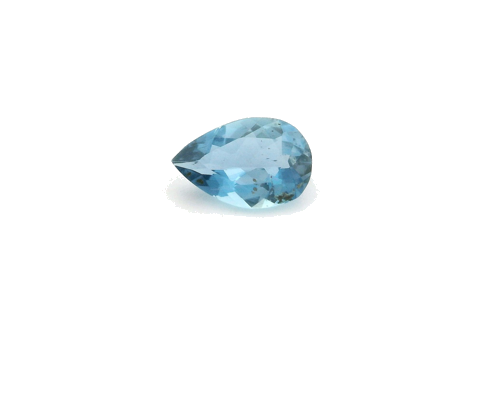 0.43 carat BLUE Pear Aquamarine (1)