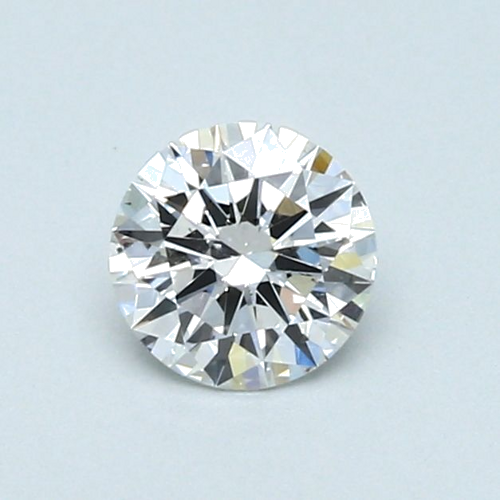 0.51 carat E-SI1 Excellent cut Natūralus Round Deimantas (1)