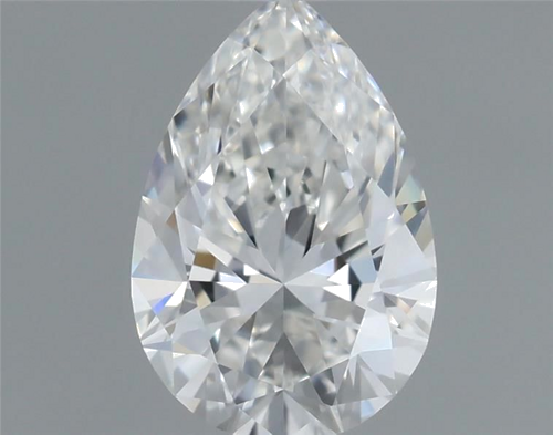0.54 carat G-IF Natūralus Pear Deimantas (1)