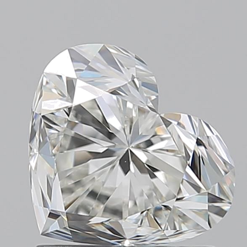 1.5 carat H-VS1 Natūralus Heart Deimantas (1)