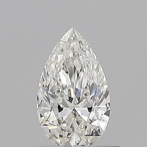 0.5 carat G-VVS2 Natūralus Pear Deimantas (1)