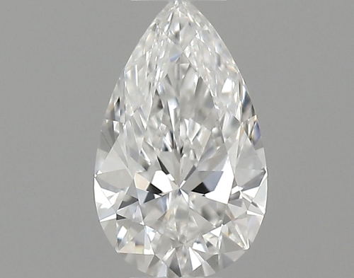 0.23 carat E-VVS2 Natūralus Pear Deimantas (1)