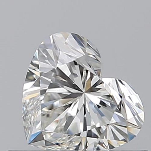 0.5 carat H-VS1 Natūralus Heart Deimantas (1)