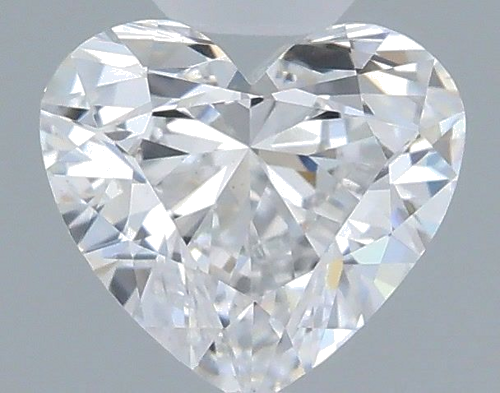 0.4 carat E-VS2 Natūralus Heart Deimantas (1)