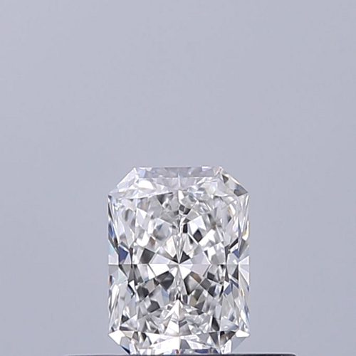 0.32 carat D-VVS1 Natūralus Radiant Deimantas (1)