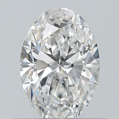 0.6 carat E-VS2 Natūralus Oval Deimantas (1)