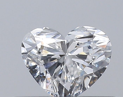 0.31 carat D-VVS2 Natūralus Heart Deimantas (1)