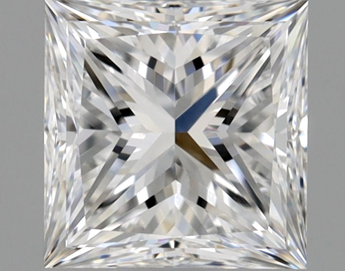 0.7 carat D-VVS2 Natūralus Princess Deimantas (1)