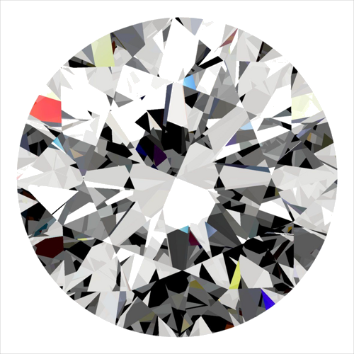0.3 carat F-VS2 Very Good cut Natūralus Round Deimantas (1)