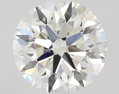 0.58 carat I-VS1 Excellent cut Natūralus Round Deimantas (1)