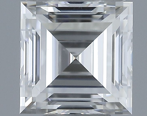 0.43 carat E-VVS1 Natūralus Square Radiant Deimantas (1)