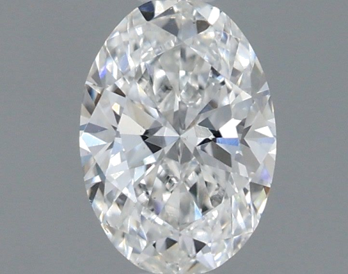 0.45 carat F-VS2 Natūralus Oval Deimantas (1)